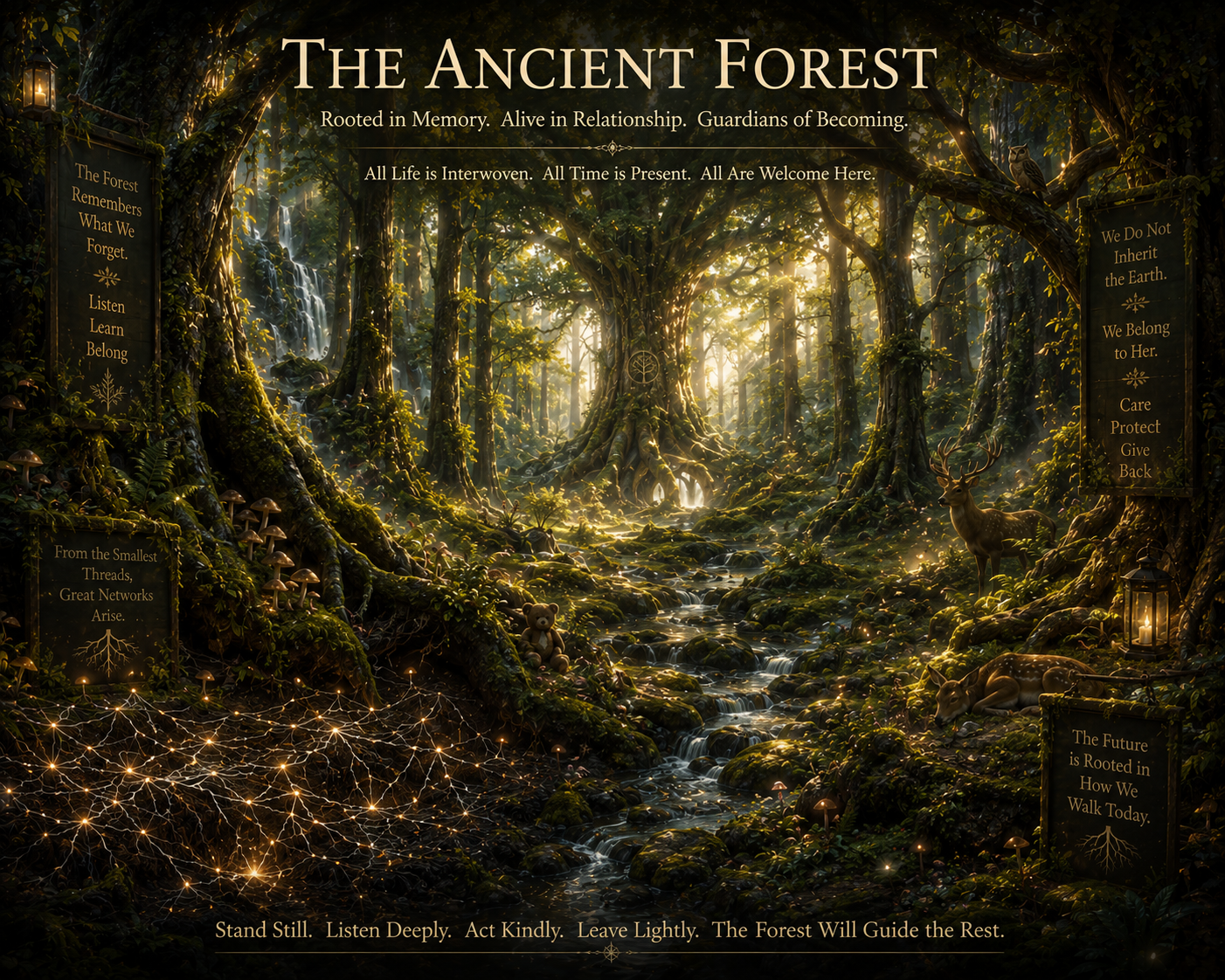 Ancient Forest — Growth happens in relationship.